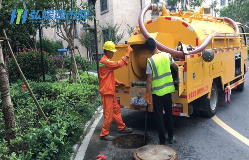 南京高淳区古柏镇雨污管道清淤疏通